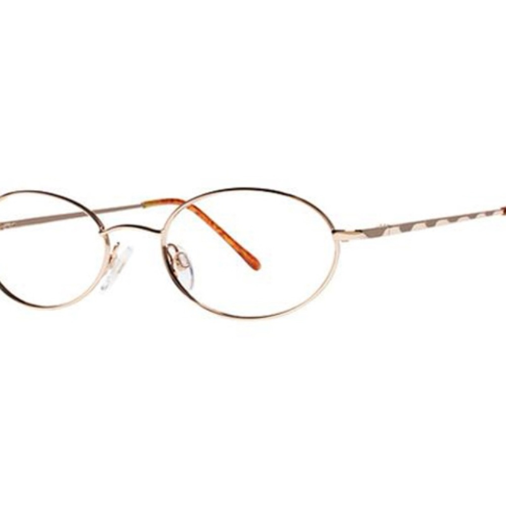 Modern Beth Eyeglass Frame Gold 52-18-140